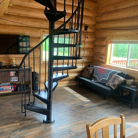 Secluded Log Cabin, 30 Min From Chena Hot Springs Pleasant Valley 외부 사진