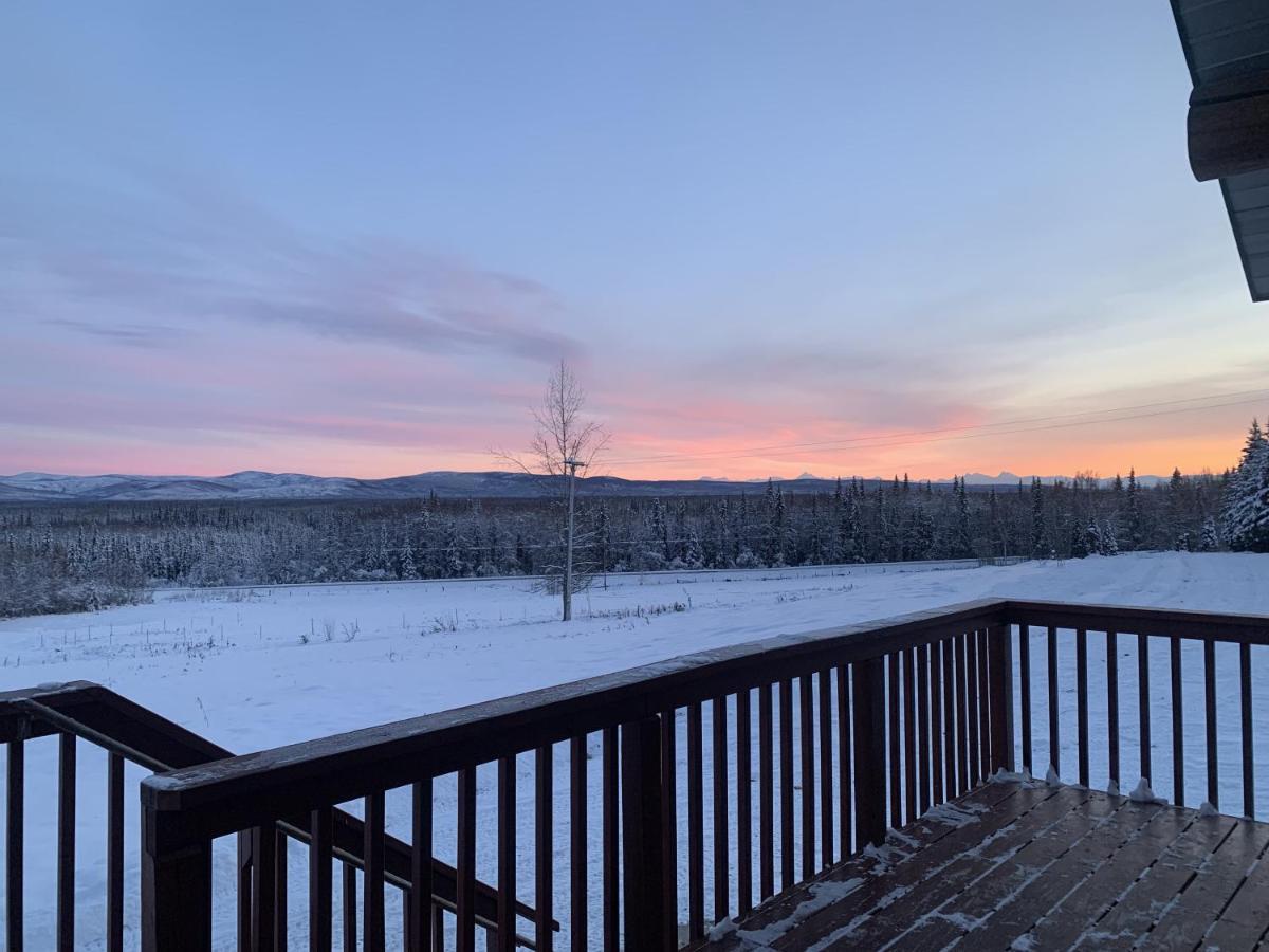 Secluded Log Cabin, 30 Min From Chena Hot Springs Pleasant Valley 외부 사진