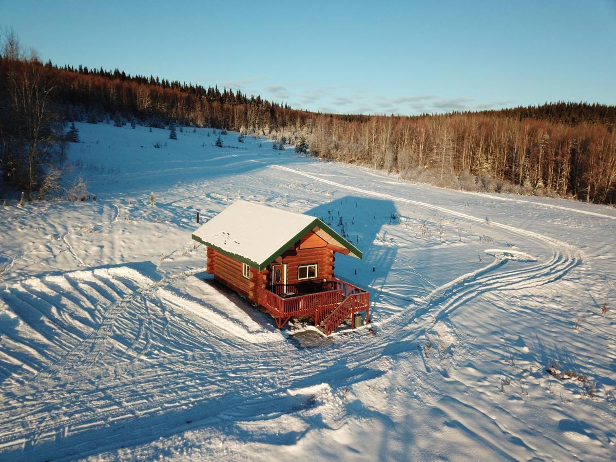 Secluded Log Cabin, 30 Min From Chena Hot Springs Pleasant Valley 외부 사진